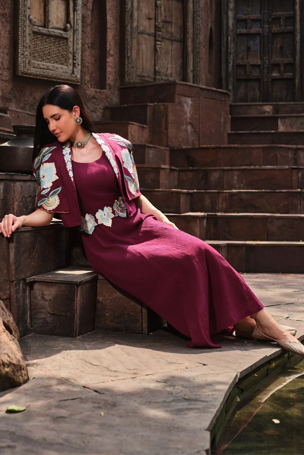 Roshan jamun kali with jacket-jamun