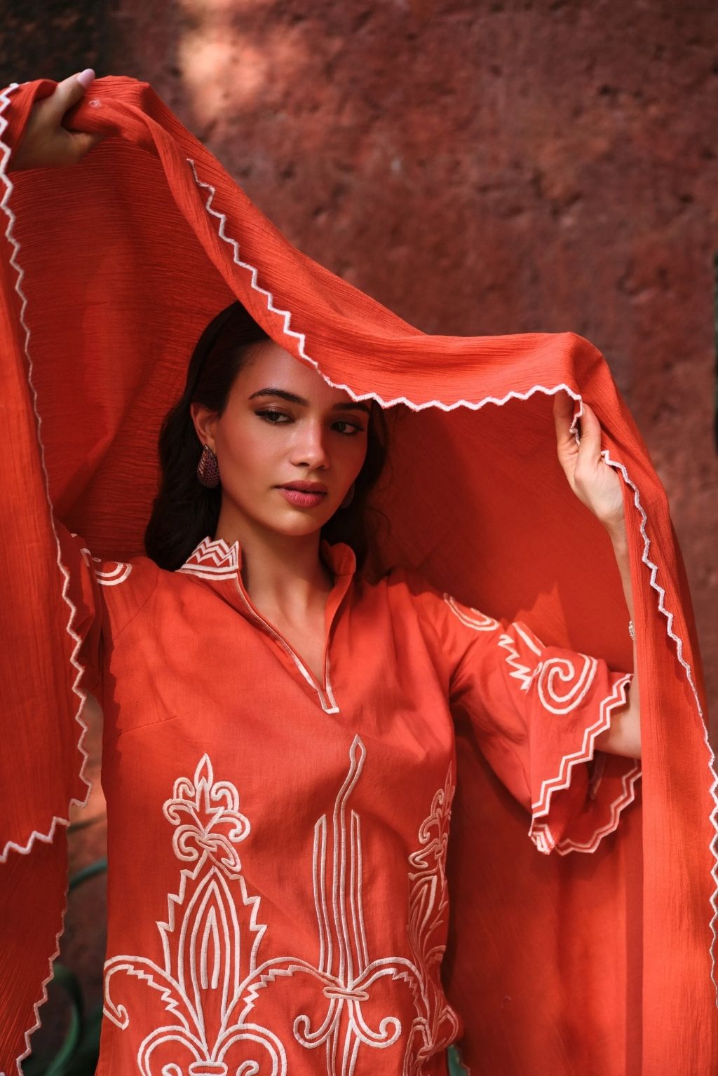 Hara aangan kurta set