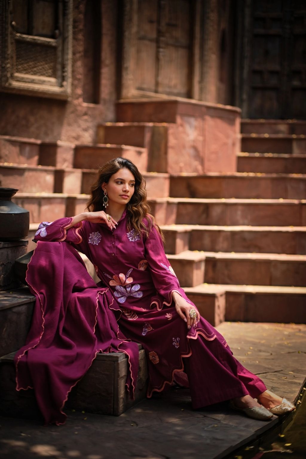 Noor-e-jamun kurta set