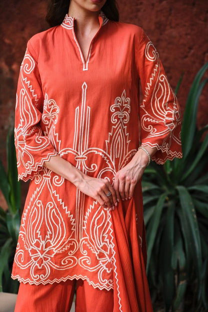 Hara aangan kurta set