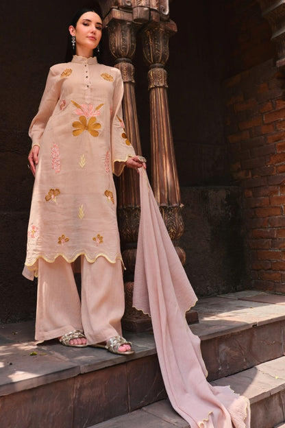 Noor-e-peach jamun kurta set