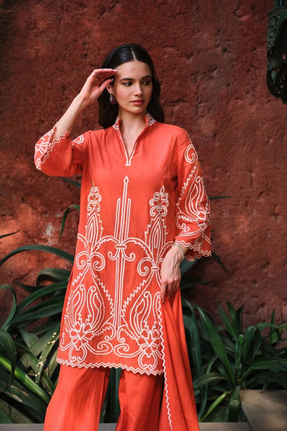 Hara aangan kurta set