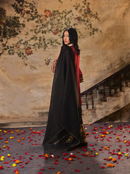 Mastani Sindoor Kala Kurta Set