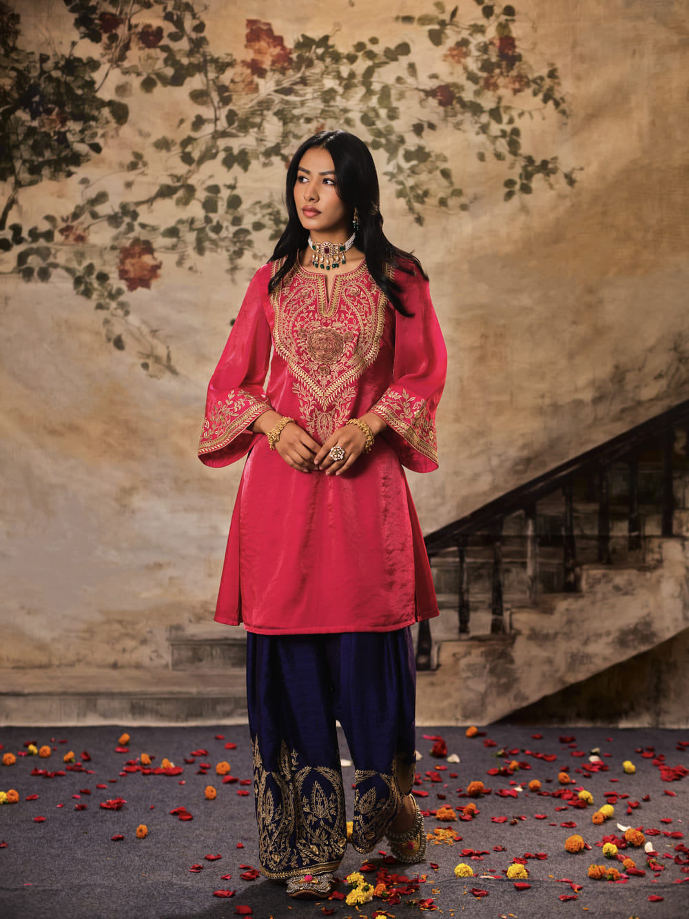 Mastani Jamun Pink Kurta Set