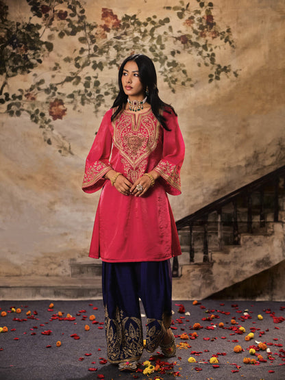 Mastani Jamun Pink Kurta Set