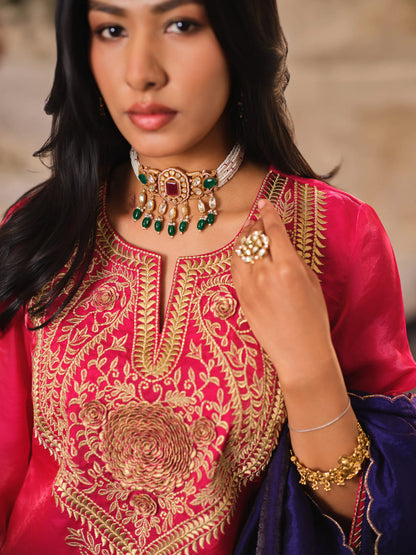 Mastani Jamun Pink Kurta Set