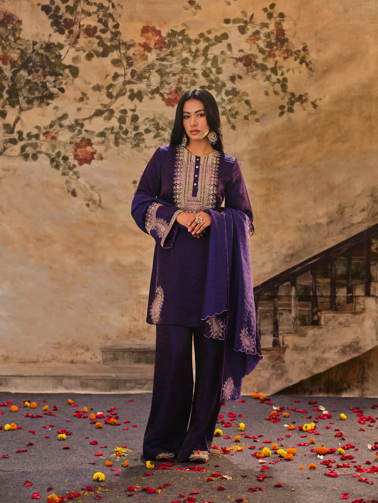 Neelam Ambi Kurta Set