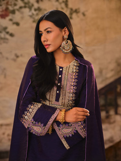 Neelam Ambi Kurta Set