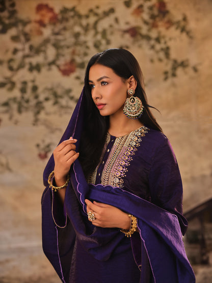 Neelam Ambi Kurta Set