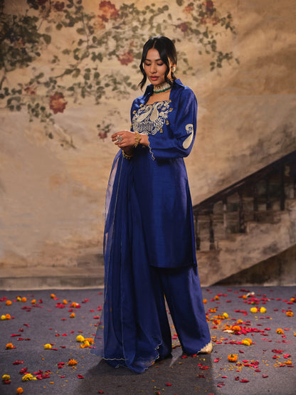 Mastani Afra Neelam Kurta Set