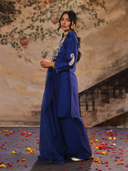 Mastani Afra Neelam Kurta Set