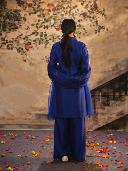 Mastani Afra Neelam Kurta Set